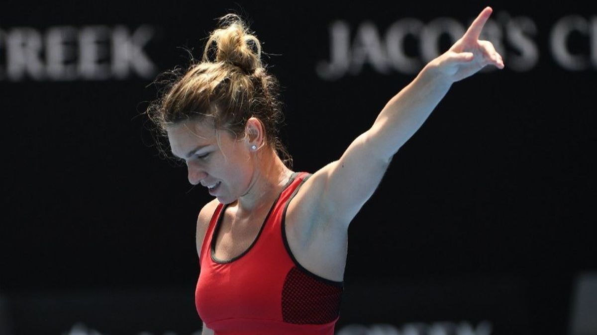 Simona Halep Australian Open 2018