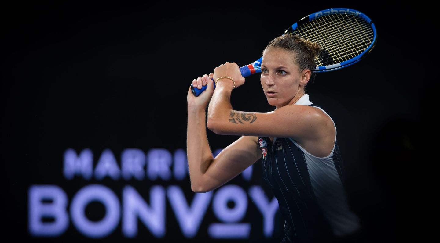 Karolina Pliskova Brisbane Champion 2020
